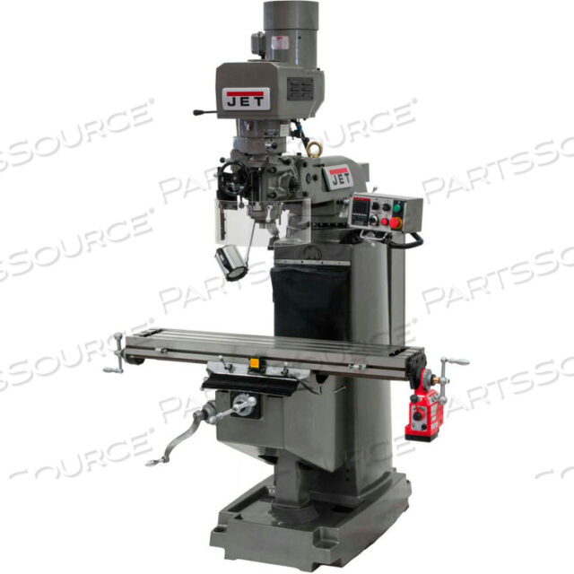JET JTM-1050EVS2/230 MILL - 2-AXIS ACU-RITE MILPWR G2 CNC CONTROLLER - AIR POWERED DRAWBAR - 690627