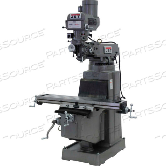 JET JTM-1050 MILL WITH NEWALL DP700 DRO, X&Z POWERFEEDS