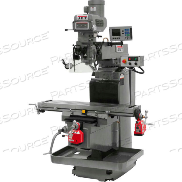 JET JTM-1254VS WITH ACU-RITE 203 3X (K) DRO, X & Y POWERFEEDS