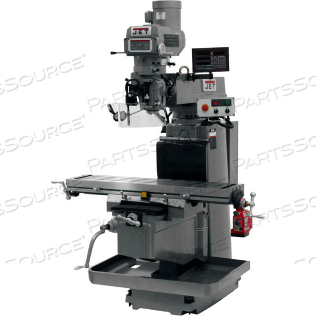 JET JTM-1254VS WITH NEWALL DP700 3X (Q) DRO & X POWERFEED