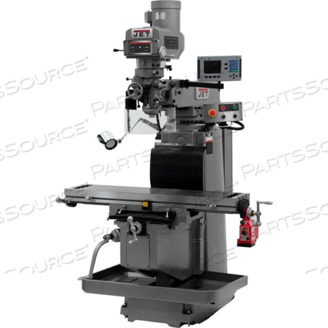 JET JTM-1254RVS WITH ACU-RITE 203 3X (Q) DRO & X POWERFEED