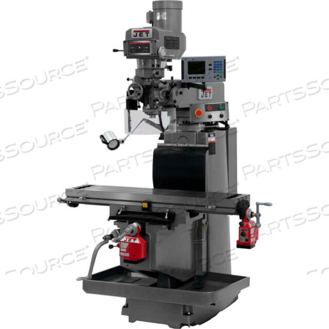 JET JTM-1254RVS WITH ACU-RITE 203 3X (Q) DRO, X & Y POWERFEEDS