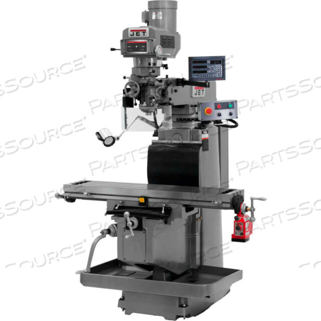 JET JTM-1254RVS WITH NEWALL DP700 3X (Q) DRO & X POWERFEED
