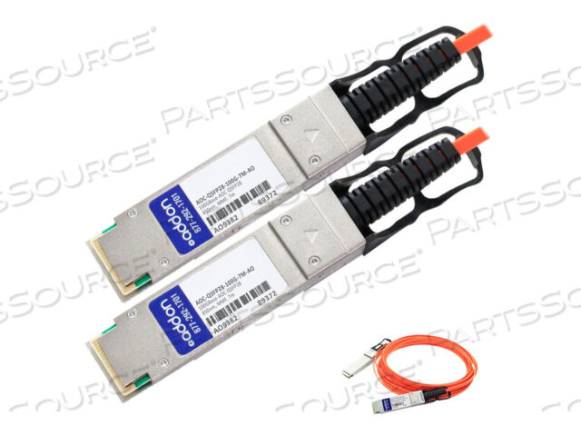 OEM#: AOC-QSFP28-100G-7M-AOADDON DELL AOC-QSFP28-100G-7M СОВМЕСТИМЫЙ TAA-СОВМЕСТИМЫЙ 100GBASE-AOC QSFP28 ДЛЯ QS от ADDON
