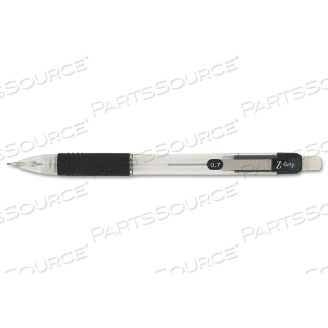 OEM#: 52410Z-GRIP МЕХАНИЧЕСКИЙ КАРАНДАШ, 0,7 ММ, HB (#2.5), ЧЕРНЫЙ ГРАФИК, ПРОЗРАЧНЫЙ/ЧЕРНЫЙ КОРПУС GRIP, ДЮЖИНА от Zebra Pen Corporation