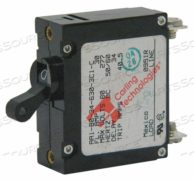 OEM#: AA1-B0-34-615 -5D1-CCIRCUIT BREAKER 15A Magnetic 250/277VAC от Carling Technologies