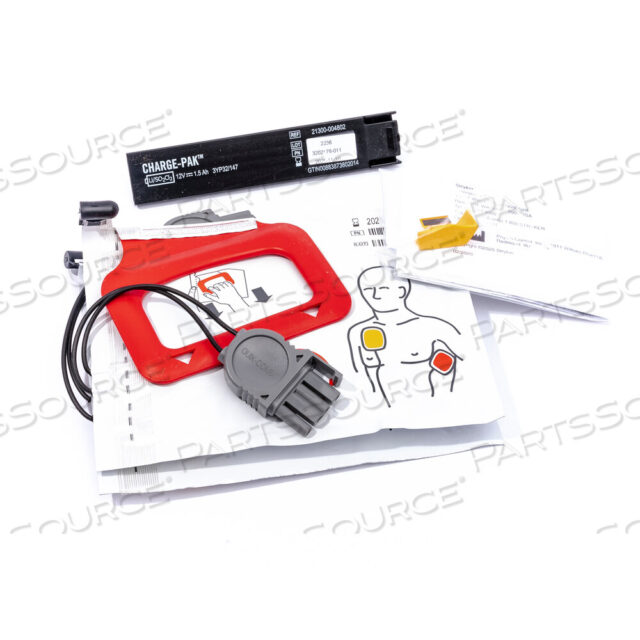 OEM#: 11403-000001LIFEPAK CR PLUS EXPRESS CHARGE-PAK KIT WITH 2 SET ELECTRODE PADS, PACK OF 2 by Physio-Control