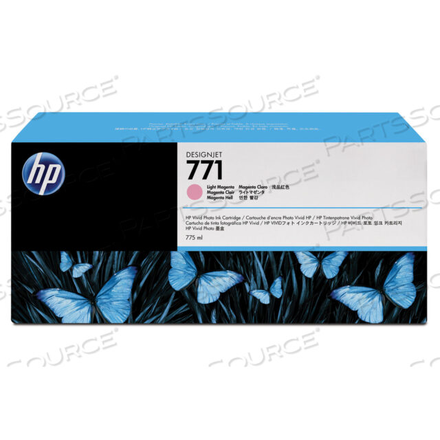 HP 771, (B6Y43A) 3 ОРИГИНАЛЬНЫХ ЧЕРНИЛЬНЫХ КАРТРИДЖА LIGHT MAGENTA