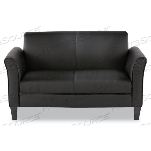 OEM#: ALERL22LS10BALERA RECEPTION LOUNGE FURNITURE, LOVESEAT, 55.5W X 31.5D X 33.07H, BLACK by Alera