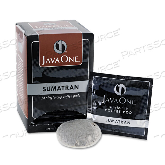 OEM#: 39860006141COFFEE PODS, SUMATRA MANDHELING, SINGLE CUP, 14/BOX by Java One