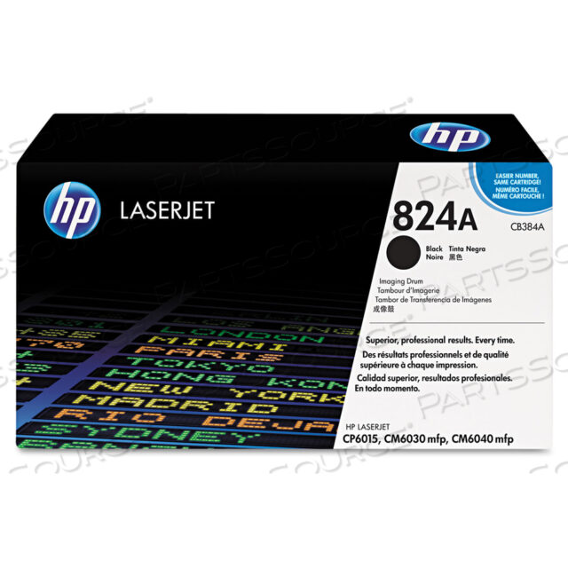HP 824A, (CB384A) ЧЕРНЫЙ ОРИГИНАЛЬНЫЙ БАРАБАН ДЛЯ LASERJET