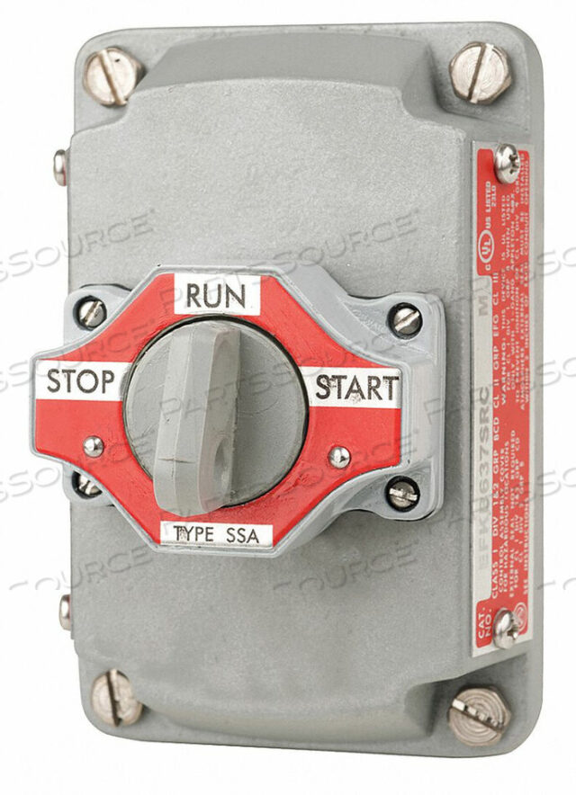 OEM#: EFKB-637-SRCСЕЛЕКТОРНЫЙ ПЕРЕКЛЮЧАТЕЛЬ С КРЫШКОЙ 3 ПОЗИЦИИ от Appleton Electric