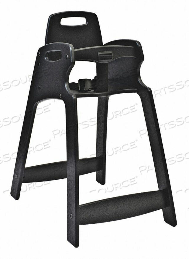 OEM#: KB833-02ECO ВЫСОКИЙ СТУЛЬЧИК В СБОРЕ ЧЕРНЫЙ от Koala Kare Products