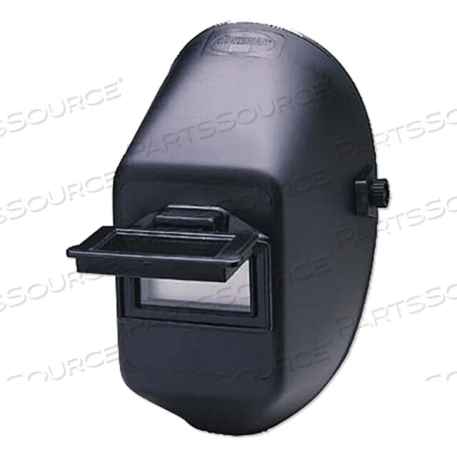 OEM#: 14534WH10 930P ПАССИВНАЯ СВАРОЧНАЯ ШЛЕМКА, SH10, ПОДЪЕМНАЯ ПЕРЕДНЯЯ ЧАСТЬ, 2 ДЮЙМА X 4-1/4 ДЮЙМА, ЧЕРНАЯ от Jackson Safety