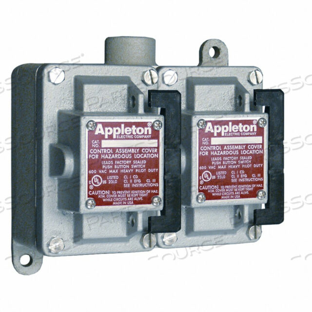 OEM#: EDS110F3W ПЕРЕКЛЮЧАТЕЛЬ ТУМБЛЕРНЫЙ СЕРИЯ EDS 2 GANGS 3-WAY от Appleton Electric