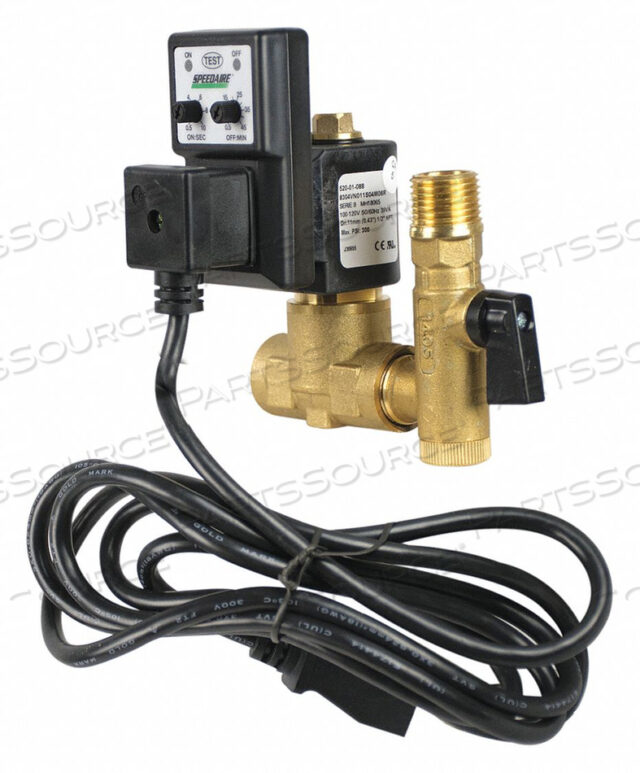 OEM#: 13X530АВТОМАТИЧЕСКИЙ СЛИВНОЙ КЛАПАН 1/2 ДЮЙМА NPT 100-120 В от Speedaire