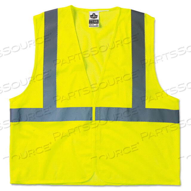 OEM#: 21025GLOWEAR 8210HL ЖИЛЕТ КЛАССА 2 ЭКОНОМ, СЕТКА ИЗ ПОЛИЭСТЕРА, ЗАСТЕЖКА НА КРЮЧКИ, РАЗМЕР ОТ LARGE ДО ОЧЕНЬ LARGE, ЦВЕТ ЛАЙМ от Ergodyne