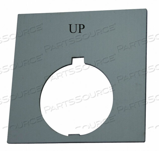 OEM#: HT8SP35LEGEND PLATE SQUARE UP BLACK от Eaton