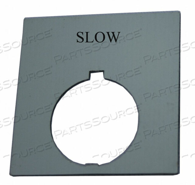 OEM#: HT8SP32LEGEND PLATE SQUARE SLOW BLACK от Eaton