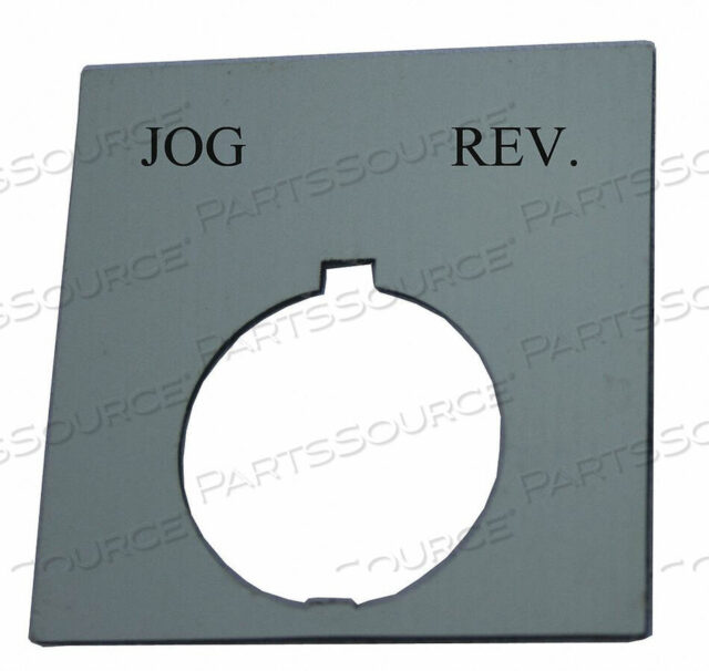 OEM#: HT8SP21LEGEND PLATE SQUARE JOG-REV. ЧЕРНЫЙ от Eaton