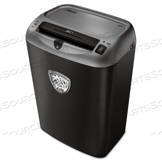 OEM#: 4671001POWERSHRED 70S СРЕДНИЙ ИЗМЕЛЬЧИТЕЛЬ БУМАГИ С ЛЕНТОВОЙ РЕЗКОЙ, ВМЕСТИМОСТЬЮ 14 ЛИСТОВ В РУЧНОМ РЕЖИМЕ от Fellowes
