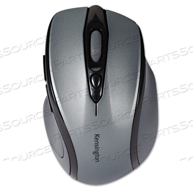 OEM#: K72423AMAPRO FIT БЕСПРОВОДНАЯ МЫШЬ СРЕДНЕГО РАЗМЕРА, ЧАСТОТА 2,4 ГГЦ/ДИАПАЗОН БЕСПРОВОДНОЙ СВЯЗИ 30 ФУТОВ, ДЛЯ ИСПОЛЬЗОВАНИЯ ПРАВОЙ РУКОЙ, СЕРАЯ от Kensington Computer Products