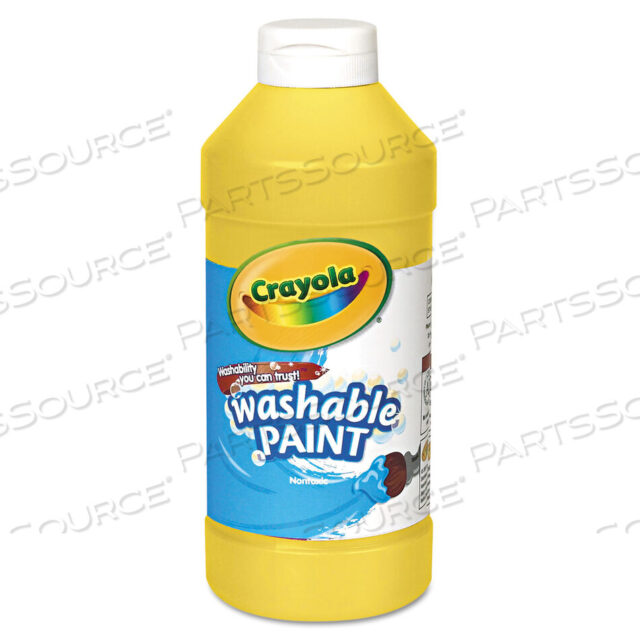 OEM#: 54-2016-034МОЮЩАЯСЯ КРАСКА, ЖЕЛТАЯ, БУТЫЛКА 16 УНЦИЙ от Crayola