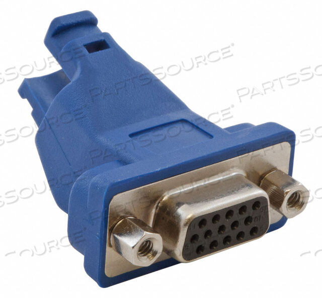 OEM#: 15A6P1VGA РАЗЪЕМ 15-КОНТАКТНЫЙ НА 8-КОНТАКТНЫЙ СИНИЙ от Hubbell Power Systems