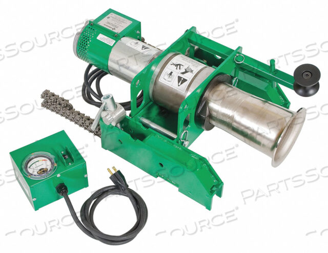 CABLE PULLER 8000 LB 120V W/CHAIN MOUNT