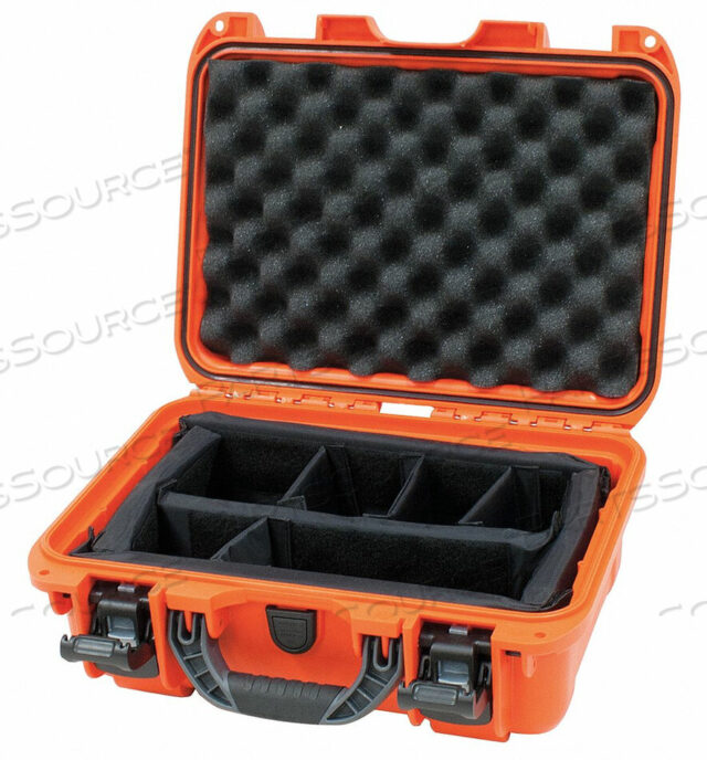 OEM#: 915-2003КОРПУС NANUK 915 С МЯГКИМ РАЗДЕЛИТЕЛЕМ, 15-3/8 Д X 12-1/8 Ш X 6-13/16 В, ОРАНЖЕВЫЙ от Plasticase Inc.