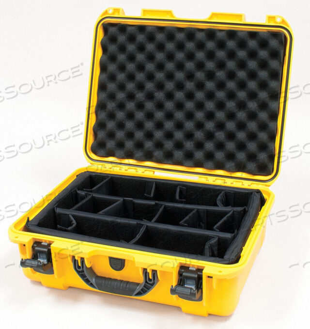 OEM#: 930-2004КОРПУС NANUK 930 С МЯГКИМ РАЗДЕЛИТЕЛЕМ, 19-13/16Д X 16Ш X7-5/8В, ЖЕЛТЫЙ от Plasticase Inc.