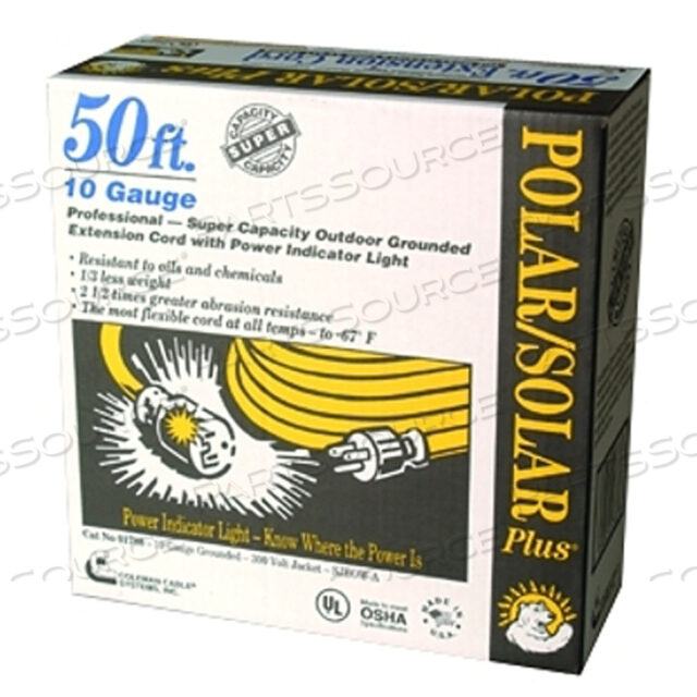 OEM#: 1788SW0002Удлинитель POLAR/SOLAR, 50 футов от Southwire Company, LLC