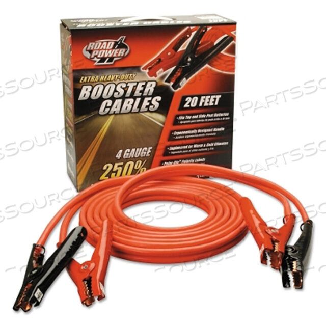 OEM#: 086600104АВТОМОБИЛЬНЫЕ УСИЛИТЕЛЬНЫЕ КАБЕЛИ, 4/1 AWG, 20 ФУТОВ, КРАСНЫЕ от Southwire Company, LLC