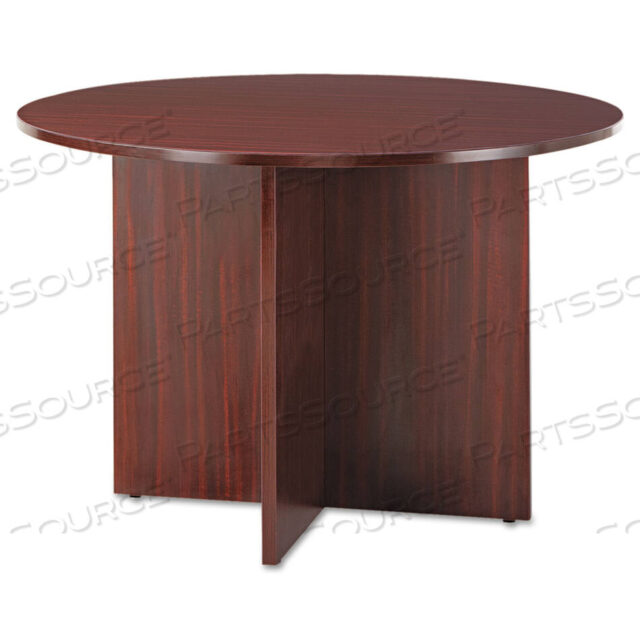 OEM#: ALEVA7142MYALERA VALENCIA КРУГЛЫЙ КОНФЕРЕНЦ-СТОЛ С НОЖКАМИ, ДИАМЕТР 42 X 29,5H, КРАСНОЕ ДЕРЕВО от Alera