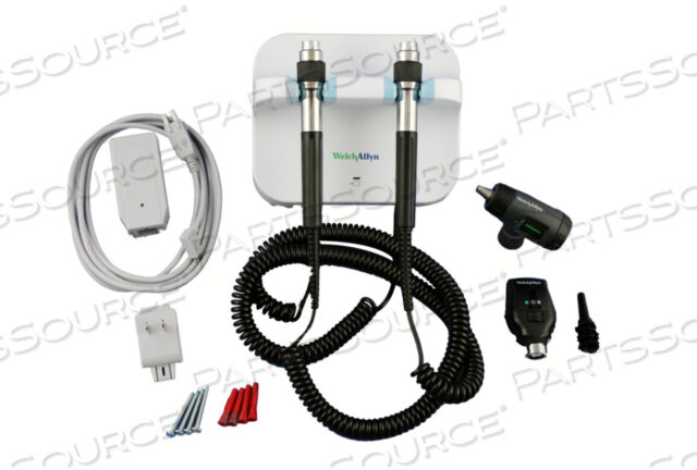 OEM#: 777-PM3XXX-USGREEN СЕРИЯ 777 ИНТЕГРИРОВАННАЯ НАСТЕННАЯ СИСТЕМА С ОФТАЛЬМОСКОПОМ PANOPTIC PLUS LED от Welch Allyn Inc.