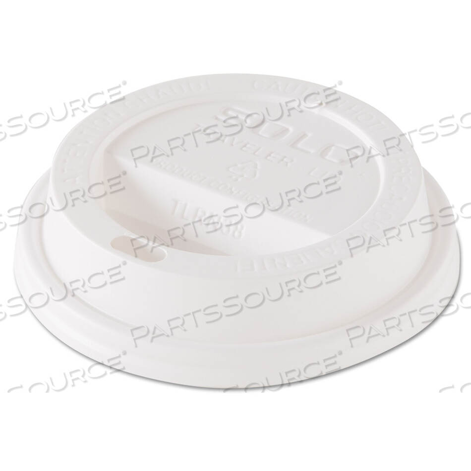 OEM#: TL38R2-0007 КРЫШКА ДЛЯ ЧАШКИ ДЛЯ ГОРЯЧЕЙ ПОСАДКИ TRAVELER DOME, ПОДХОДИТ ДЛЯ ЧАШЕК ОБЪЕМОМ 8 УНЦИЙ, БЕЛАЯ, 100 ШТ./УПАКОВКА, 10 УПАКОВОК/КОРОБКА от Solo
