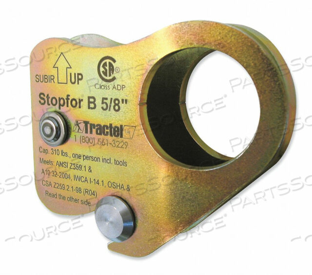 OEM#: WB58КАНАТНЫЙ ЗАХВАТ СТАЛЬНОЙ РАЗМЕРОМ 5/8 ДЮЙМА от Fallstop