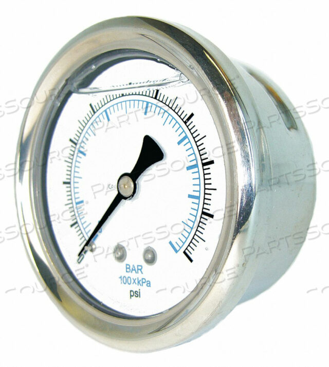 OEM#: 202L-158DМАНОМЕТР ЖИДКОСТНЫЙ ЗАПОЛНЕННЫЙ ОТ 0 ДО 60 PSI от PIC Gauges