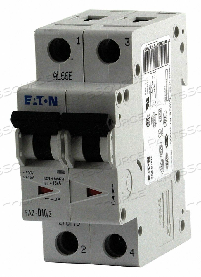 OEM#: FAZ-B25/2IEC SUPP PROTECTOR 25A 277/480VAC 2P от Eaton