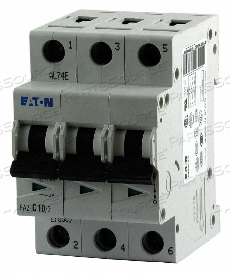 OEM#: FAZ-C6/3IEC SUPP PROTECTOR 6A 277/480VAC 3P от Eaton