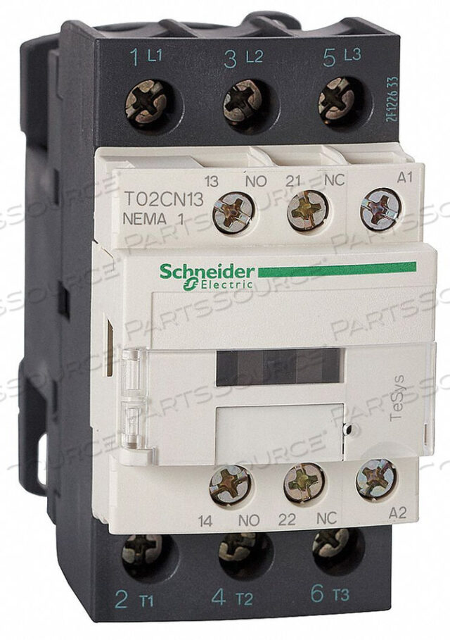 OEM#: T02CN13B7NEMA МАГНИТНЫЙ КОНТАКТОР 27A 24VAC NEMA 1 от APC / American Power Conversion
