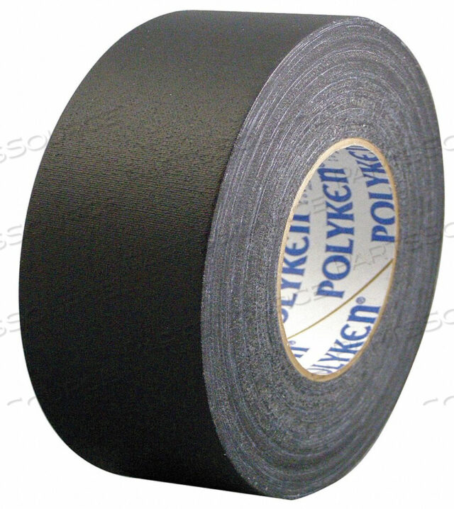 OEM#: 510GAFFERS TAPE BLACK 55 YD. L X 4 IN W от Polyken