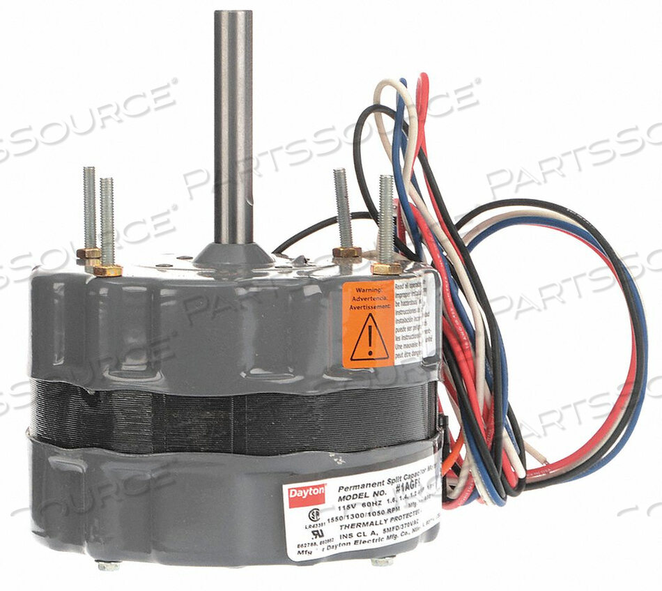 OEM#: 1AGF9MOTOR PSC 1/8 л.с. 1550 об./мин. 115 В 48 лет TENV от DAYTON ELECTRIC MANUFACTURING CO