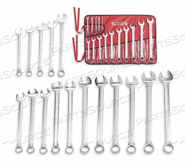 OEM#: J1200-90ASD31 PIECE SATIN COMBINATION ASD WRENCH SET - 12 POINT by Proto
