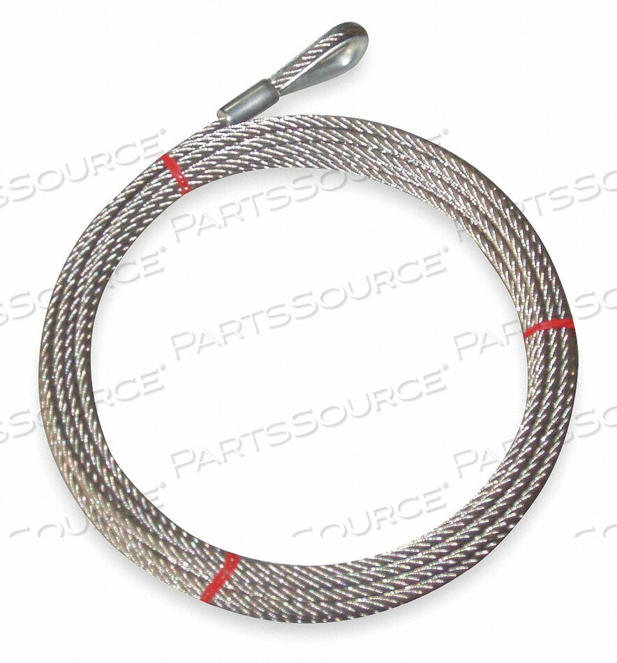 OEM#: 1DLB3CABLE 1/8 ДЮЙМА 100 ФУТОВ 340 ФУНТОВ 7X7 СТАЛЬ от DAYTON ELECTRIC MANUFACTURING CO