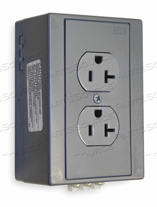 OEM#: DRUB20DIN RAIL RECEPTACLE DUPLX 20A 5-20R 125V от Hubbell Incorporated, Wiring Device-Kellums