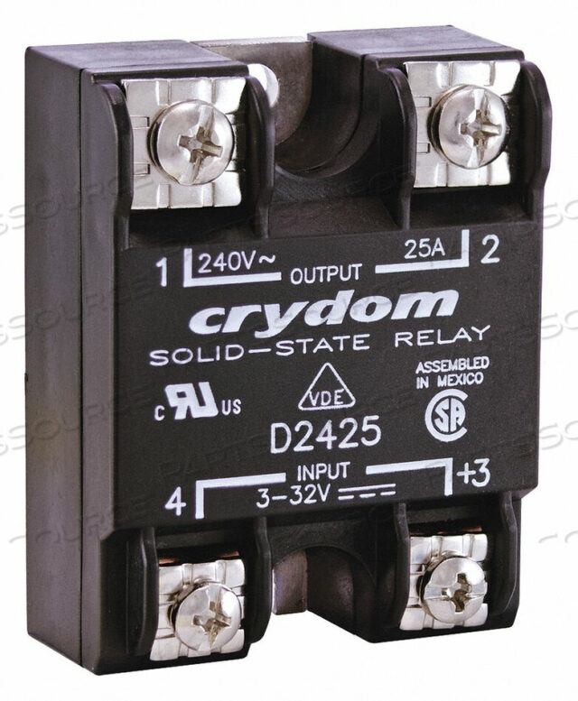 OEM#: D2425-BSOLID STATE RELAY IN 3 TO 32VDC 25 от CRYDOM