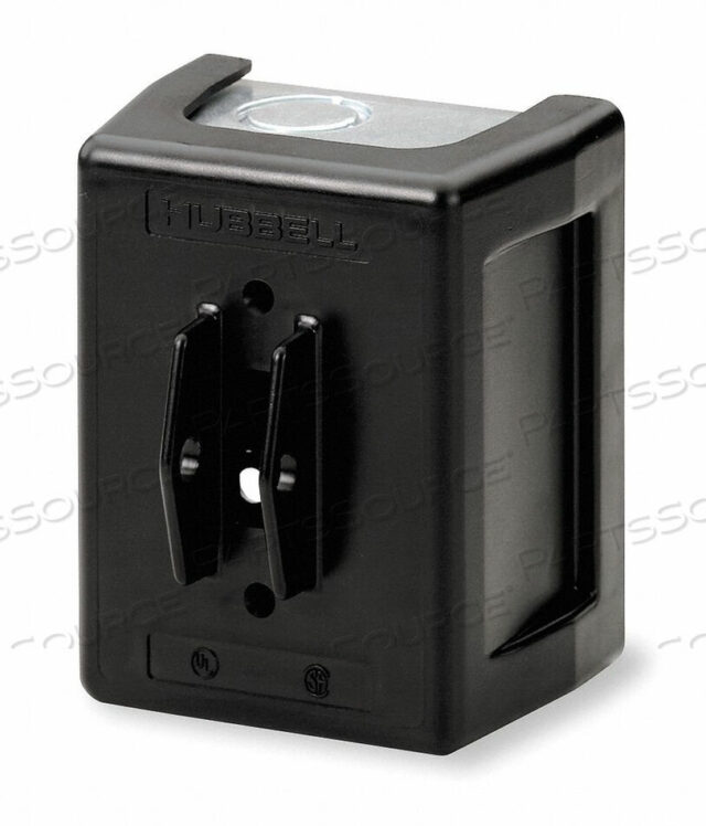 OEM#: HBL1390КОРПУС ПЕРЕКЛЮЧАТЕЛЯ NEMA 1 ЧЕРНЫЙ ПЛАСТИКОВЫЙ от Hubbell Incorporated, Wiring Device-Kellums