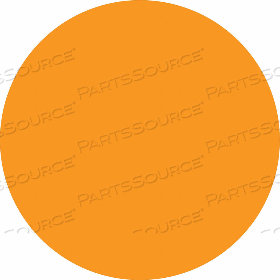 OEM#: 16U822F8588 ЭТИКЕТКА КОНТРОЛЯ ЗАПАСОВ ОРАНЖЕВАЯ PK1000 от Tapecase