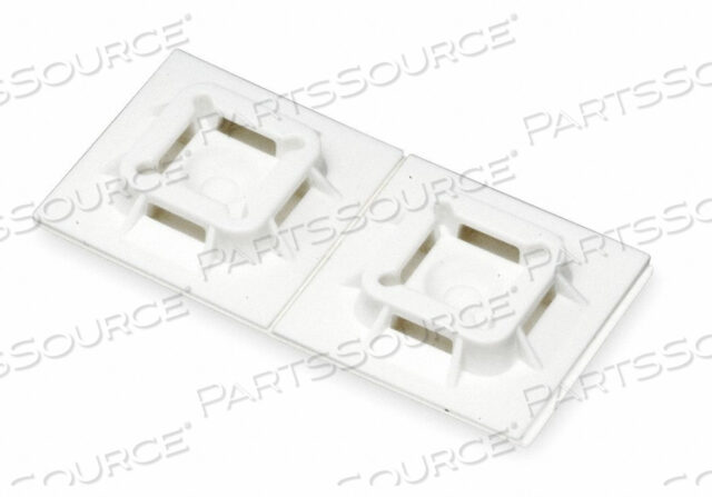 OEM#: SGABM25-A-CCABLE TIE MOUNTING PAD 4-WAY NATRL PK100 by Panduit